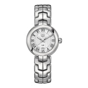  Shop Authentic Tag Heuer Link Roman Numeral Silver Dial Silver Steel Strap Watch for Women - WAT1416.BA0954 - Luxxuri