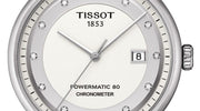  Shop Authentic Tissot T Classic Luxury Powermatic 80 White Dial Silver Steel Strap Watch For Men - T086.408.11.016.00 - Luxxuri