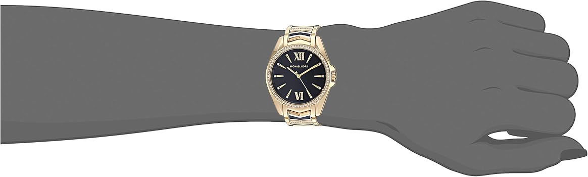 Shop Authentic Michael Kors Whitney Quartz Black Dial Two Tone Steel Strap  Watch For Women - MK6743 - Luxxuri