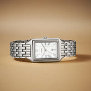  Shop Authentic Fossil Raquel Three Hand Date White Dial Silver Steel Strap Watch for Women - ES5221 - Luxxuri