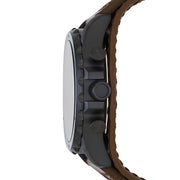  Shop Authentic Fossil Nate Chronograph Brown Dial Brown Leather Strap Watch for Men - JR1511 - Luxxuri