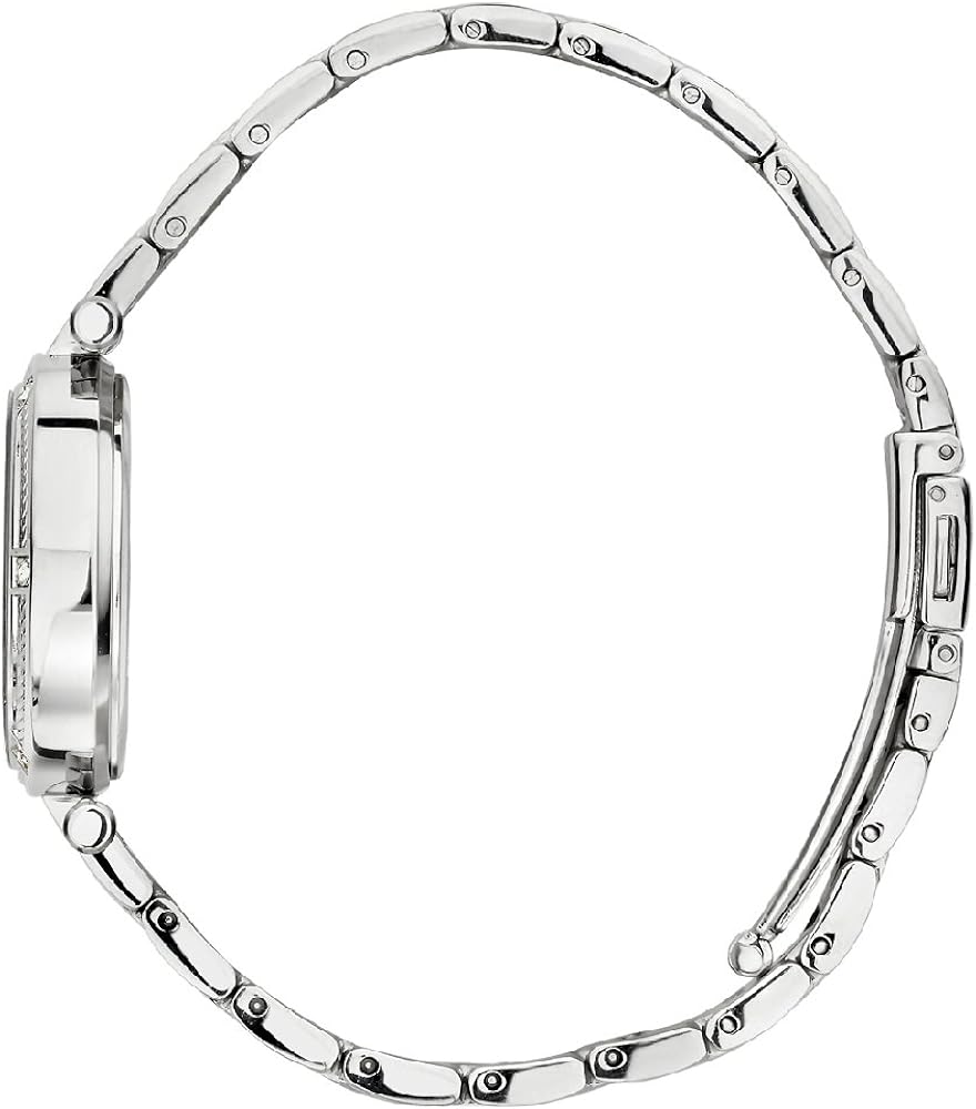  Shop Authentic Guess Park Ave White Dial Silver Steel Strap Watch for Women - W0767L1 - Luxxuri
