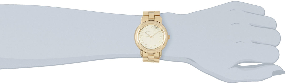  Shop Authentic Marc Jacobs Marci Gold Dial Gold Steel Strap Watch for Women - MBM3098 - Luxxuri