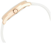  Shop Authentic Guess G Twist White & Gold Dial White Silicone Strap Watch For Women - W0911L5 - Luxxuri