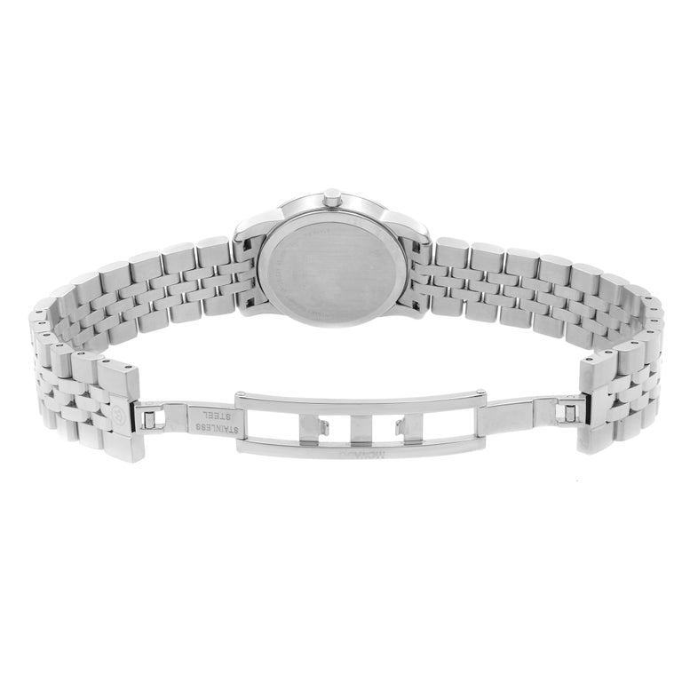  Shop Authentic Movado Museum Classic Black Dial Silver Steel Strap Watch For Women - 0606505 - Luxxuri