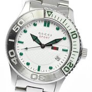  Shop Authentic Gucci G Timeless Silver Dial Silver Steel Strap Watch For Men - YA126232 - Luxxuri