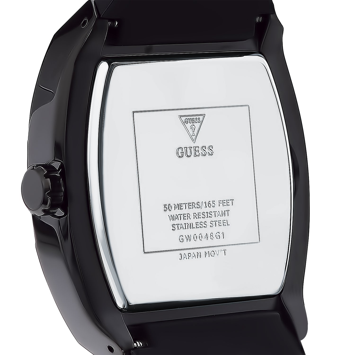  Shop Authentic Guess Phoenix Multifunction Silver Dial Black Silicone Strap Watch For Men - GW0048G1 - Luxxuri