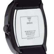  Shop Authentic Guess Phoenix Multifunction Silver Dial Black Silicone Strap Watch For Men - GW0048G1 - Luxxuri
