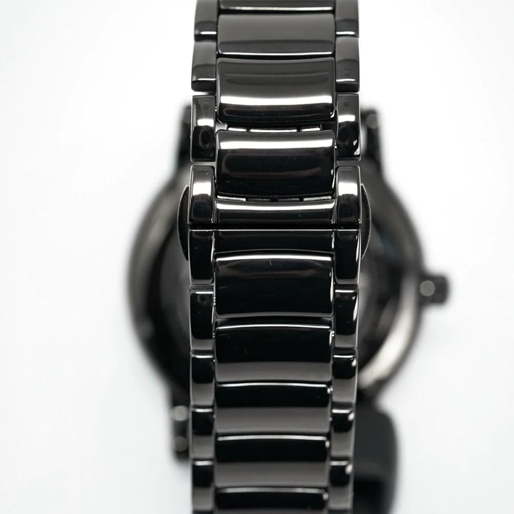  Shop Authentic Emporio Armani Meccanico Automatic Grey Dial Grey Steel Strap Watch For Men - AR60029 - Luxxuri