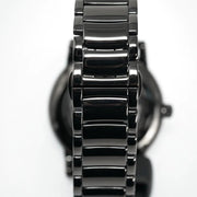 Shop Authentic Emporio Armani Meccanico Automatic Grey Dial Grey Steel Strap Watch For Men - AR60029 - Luxxuri
