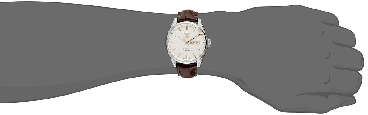  Shop Authentic Tag Heuer Carrera White Dial Watch for Men - WAR201D.FC6291 - Luxxuri