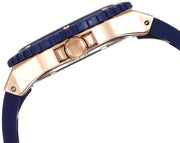  Shop Authentic Guess Overdrive White Dial Blue Rubber Strap Watch for Women - W0149L5 - Luxxuri