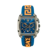 Shop Authentic Versace Iconic Dominus Chronograph Blue Dial Blue Rubber Strap Watch For Men - VE6H00323 - Luxxuri