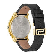 Shop Authentic Versace Code Quartz Black Dial Black Leather Strap Watch For Men - VEPO00320 - Luxxuri