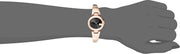  Shop Authentic Gucci Guccissima Collection Quartz Black Dial Rose Gold Steel Strap Watch For Women - YA134509 - Luxxuri