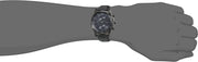  Shop Authentic Hugo Boss Blackout Chronograph Black Dial Black Leather Strap Watch For Men - HB1512567 - Luxxuri
