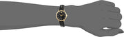  Shop Authentic Movado Ultra Slim Black Dial Black Leather Strap Watch For Women -  0607095 - Luxxuri