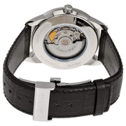  Shop Authentic Calvin Klein Infinity Automatic Black Dial Black Leather Strap Watch for Men - K5S341C1 - Luxxuri