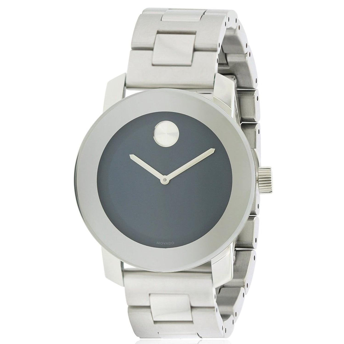  Shop Authentic Movado Bold Blue Dial Silver Steel Strap Watch for Women - 3600396 - Luxxuri