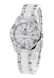  Shop Authentic Tag Heuer Aquaracer White Dial Watch for Women - WAY131B.BA0914 - Luxxuri