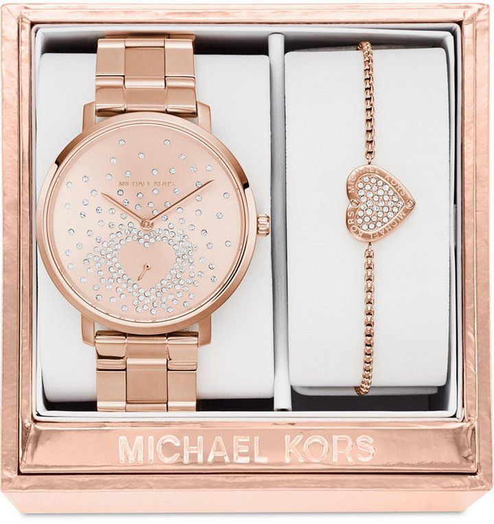 Shop Authentic Michael Kors Jaryn Rose Gold Dial Rose Gold Steel Strap Watch for Women - MK3621 - Luxxuri
