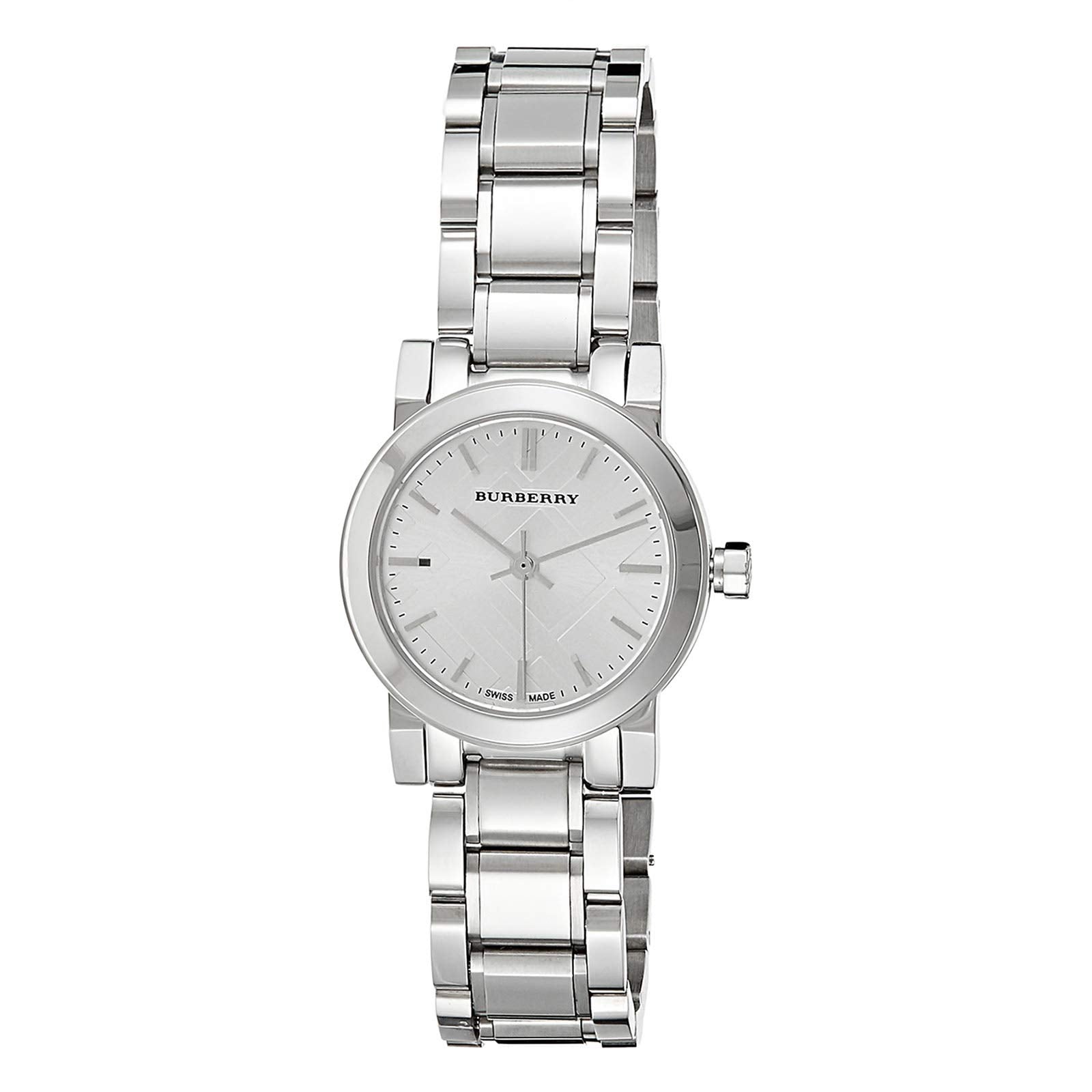  Shop Authentic Burberry The City Silver Dial Silver Steel Strap Watch for Women - BU9200 - Luxxuri