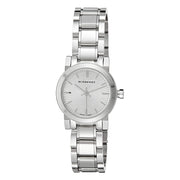 Shop Authentic Burberry The City Silver Dial Silver Steel Strap Watch for Women - BU9200 - Luxxuri