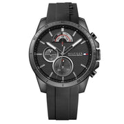  Shop Authentic Tommy Hilfiger Decker Black Dial Black Rubber Strap Watch for Men - 1791352 - Luxxuri