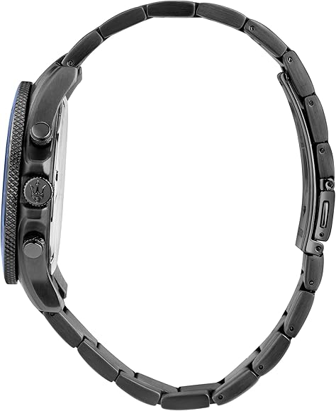  Shop Authentic Maserati Competizione Black Dial Black Steel Strap Watch For Men - R8853100035 - Luxxuri