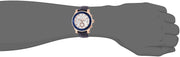  Shop Authentic Guess Pinnacle Chronograph White Dial Blue Leather Strap Watch For Men - W0673G6 - Luxxuri