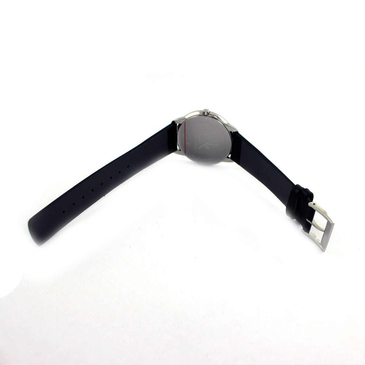  Shop Authentic Calvin Klein Minimal Black Dial Black Leather Strap Watch for Men - K3M221CS - Luxxuri