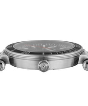  Shop Authentic Versace Greca Sport Quartz Black Dial Black Leather Strap Watch For Men - VEZ300221 - Luxxuri