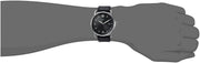  Shop Authentic Fossil The Commuter Black Dial Black Leather Strap Watch for Men - FS5406 - Luxxuri