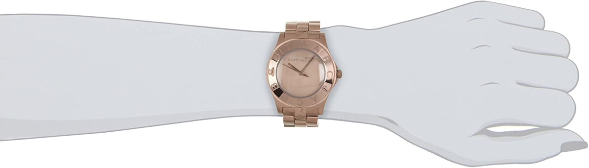  Shop Authentic Marc Jacobs Amy Brown Dial Brown Steel Strap Watch for Women - MBM3128 - Luxxuri