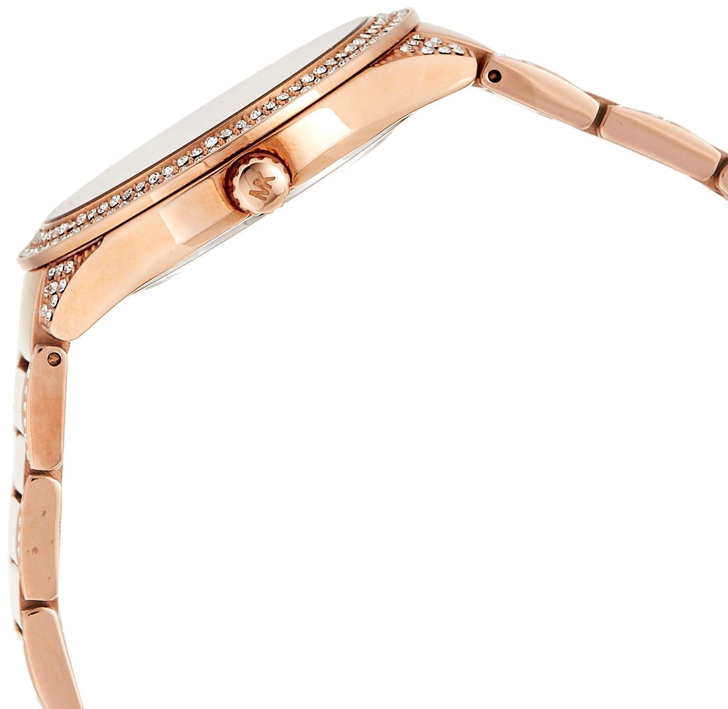  Shop Authentic Michael Kors Kerry Mother of Pearl Dial Rose Gold Steel Strap Watch for Women - MK3313 - Luxxuri