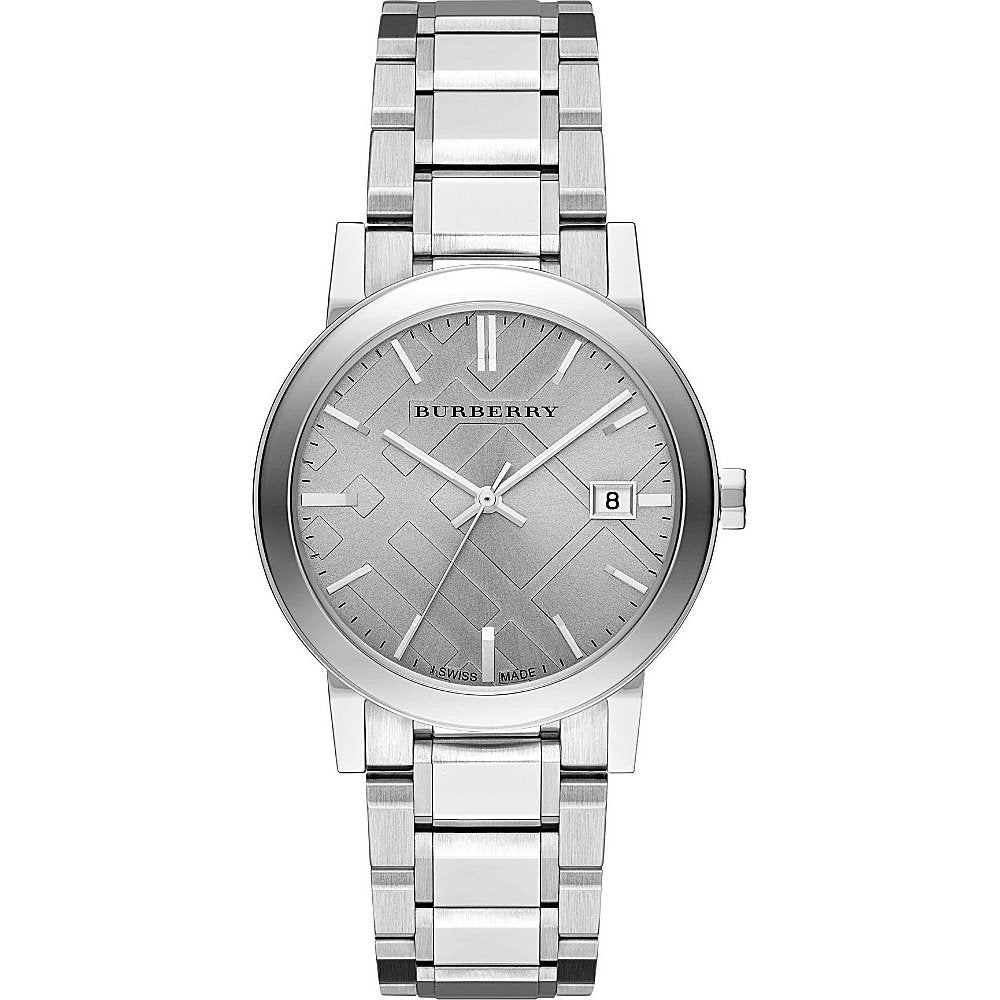  Shop Authentic Burberry The City Silver Dial Silver Steel Strap Watch for Women - BU9035 - Luxxuri