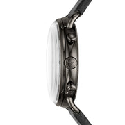  Shop Authentic Emporio Armani Aviator Grey Dial Grey Leather Strap Watch For Men - AR11168 - Luxxuri