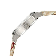  Shop Authentic Burberry The City Nova Silver Dial Brown Leather Strap Watch for Women - BU9212 - Luxxuri