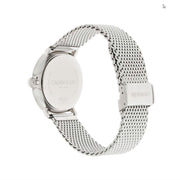  Shop Authentic Calvin Klein White Dial Silver Mesh Bracelet Watch for Women - K8M21126 - Luxxuri