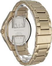 Shop Authentic Armani Exchange Hampton Chronograph Black Dial Gold Steel Strap Watch For Men - AX2122 - Luxxuri
