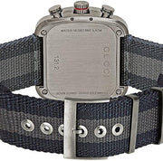  Shop Authentic Gucci Coupe Chronograph Blue Dial Two Tone NATO Strap Watch for Men - YA131203 - Luxxuri