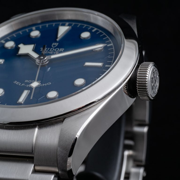  Shop Authentic Tudor Black Bay Automatic Blue Dial Silver Steel Strap Watch for Men - M79540-0004 - Luxxuri
