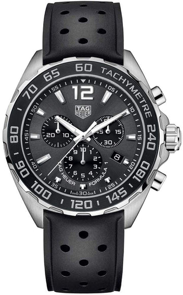  Shop Authentic Tag Heuer Formula 1 Black Dial Black Rubber Strap Watch for Men - CAZ1011.FT8024 - Luxxuri