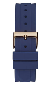  Shop Authentic Guess Eclipse White Dial Blue Rubber Strap Watch for Women - GW0315L2 - Luxxuri