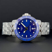 Shop Authentic Tissot Seastar 1000 Powermatic 80 Blue Dial Silver Steel Strap Watch For Men - T120.407.11.041.00 - Luxxuri