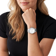  Shop Authentic Michael Kors Ritz Silver Dial Silver Steel Strap Watch for Women - MK6428 - Luxxuri