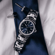  Shop Authentic Tag Heuer Link Automatic Blue Dial Silver Steel Strap Watch for Men - WBC2112.BA0603 - Luxxuri