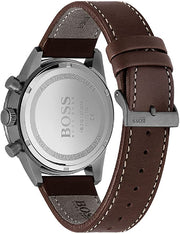  Shop Authentic Hugo Boss Pilot Edition Blue Dial Brown Leather Strap Watch for Men - 1513852 - Luxxuri
