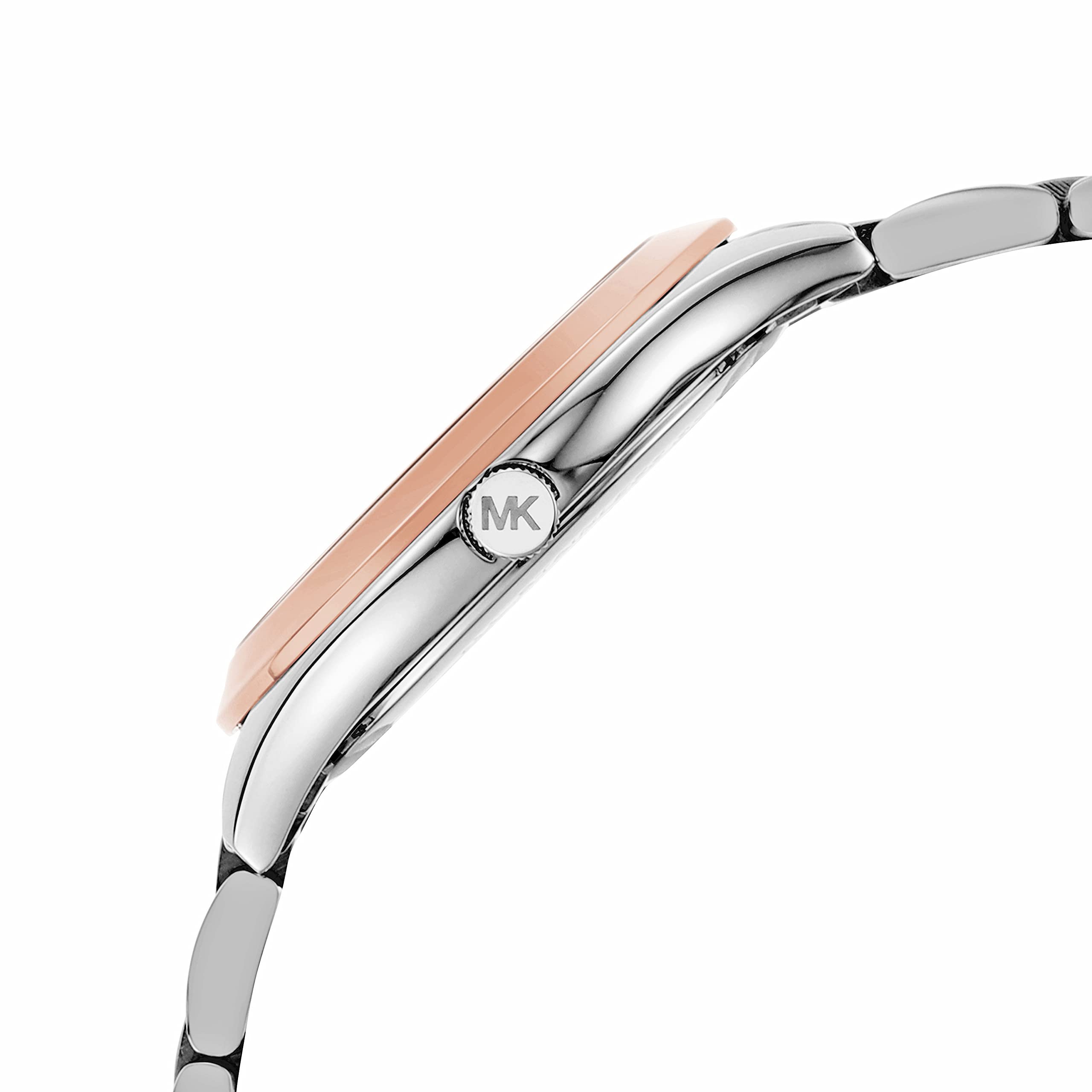 Shop Authentic Michael Kors Mini Slim Runway Silver Dial Silver Steel Strap Watch for Women - MK3514 - Luxxuri