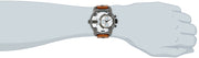  Shop Authentic Diesel SBA Dual Time Chronograph White Dial Brown Leather Strap Watch For Men - DZ7269 - Luxxuri